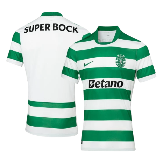 Sporting CP Soccer Jersey Home Shirt 2025-26
